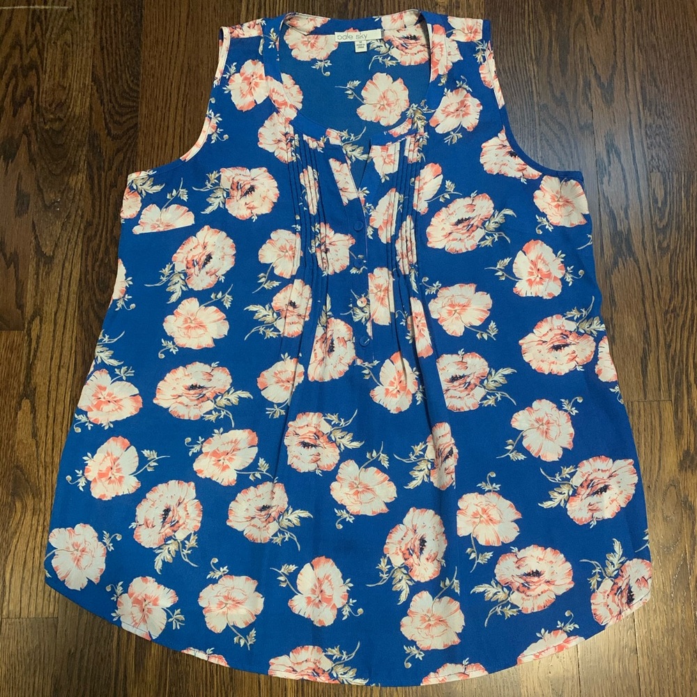 Pale Sky tank top